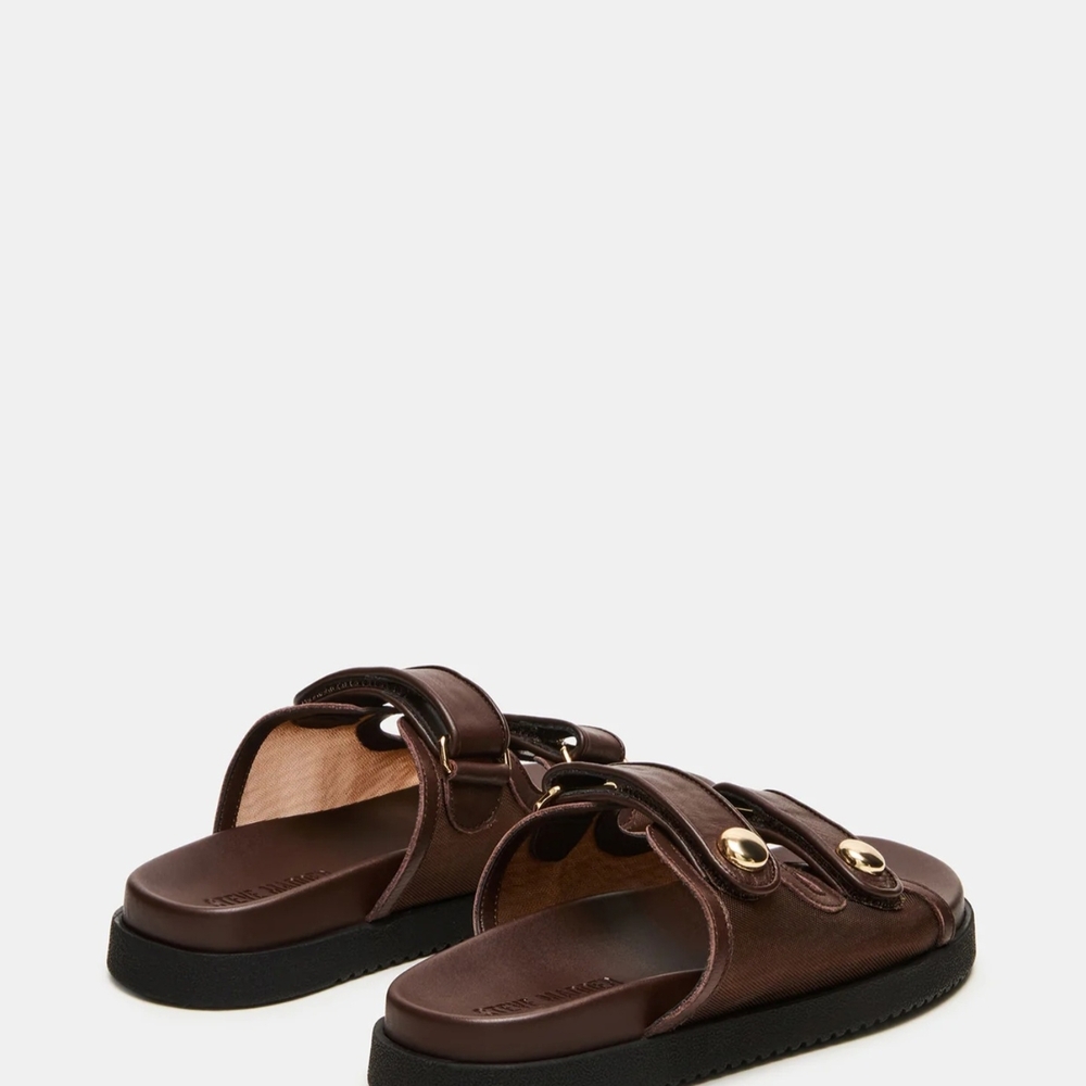 Athens Brown Mesh Sandals